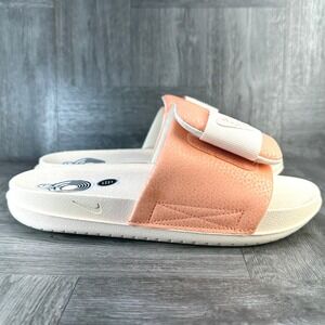 Nike Victori One Slides Women 6 Peach Cream Athletic Summer Sandals DV1033-800